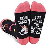HAPPYPOP Breast Cancer Socks For Wo