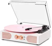 Vinyl Record Player with Built-in S