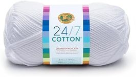 Lion Brand Yarn 761-100 24-7 Cotton