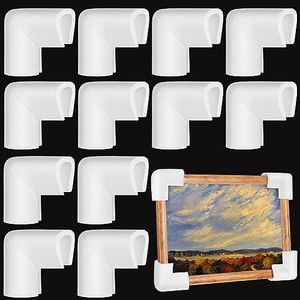 Frienda 12 Pcs Photo Mirror TV Frame Edge Protection Corners for Shipping Moving Foam Corner Protectors for Shipping Packaging Edge Protector Foam Shipping Corners