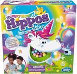 Hasbro Gaming Hungry Hippos Unicorn Edition Pre-School Board Game for Kids Ages 4 and Up; 2-4 Players