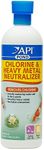 API POND CHLORINE & HEAVY METAL NEUTRALIZER Pond Water Neutralizer 16-Ounce Bottle