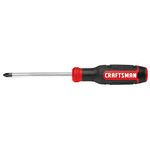 CRAFTSMAN Screwdriver, Phillips, Bi-Material, PH #2 X 4 Inch (CMHT65054N)