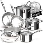 Ciwete Tri-Ply Stainless Steel Pots