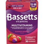 Bassetts Vitamins 12-18 Summer Berries Flavour Multivitamins 30 Gummies