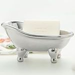 5.6" Ceramic Mini Bathtub Soap Dish