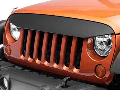 Redrock 4x4 Angry Eye Light Brow; Matte Black Compatible with 07-18 Jeep Wrangler JK