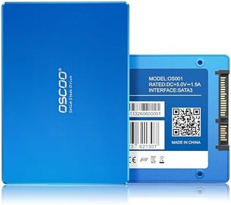 OSCOO 1TB SATA III 2.5 Inch SSD, Internal Solid State Drive Up to 550MB/s, 3D NAND, Storage Upgrade for Laptop Desktop PC