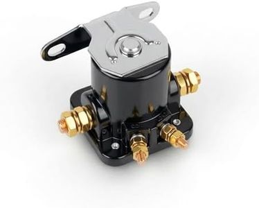 Canamax 【Upgraded 2026】 Hot Rod 12v Starter Solenoid Relay SW3 Replacement for 1956-up Truck Starter Replaces B-6A-11450A C6AF C7AF C3912 C9AF SNL135 50-430