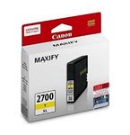 Canon PGI-2700XL Original High-Capacity Extra Large Ink Cartridge (Yellow), Standard