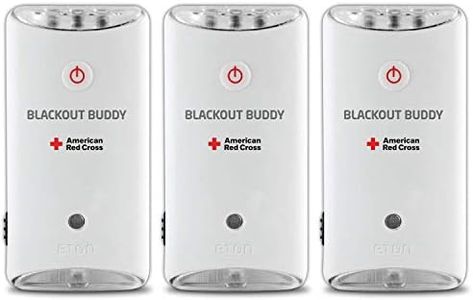 Eton American Red Cross Blackout Buddy Swivel Emergency Flashlight (Pack of 3)