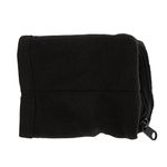 Sport Wrist Band Pouch with Zipper Wristband Wallet for Outdoor Running Cycling Safe Storage -5 Colors (black)