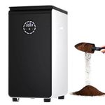 GEME World First Compost Bio Smart 19L Electric Composter for Kitchen, No Need to Change Filter, Not Dehydration Tec, Add Waste Anytime, Electric Compost Bin Kitchen, Food Cycler Real Compost