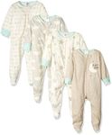 Gerber Unisex Baby 4 Pack Sleep 'N
