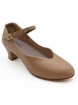 Capezio 550 Junior Footlight, Caramel, 7.5