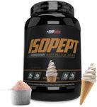 EHP Labs IsoPept Hydrolyzed Whey Protein Powder - 100% Whey Protein Isolate & Hydrolysate, 25g of Protein, Non-GMO, Gluten Free, Fast Absorbing, Easy Digesting, 25 Serves (Vanilla Ice-Cream)