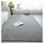 Drum Pad Soundproof Carpet Bedroom Piano Shock-absorbing Floor Mat Large Area Home Living Room Coffee Table Blanket (Color : Grey, Size : 160x120cm/63x47in)