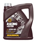 MANNOL 7902 RACING +ESTER SAE 10W-60 API SN/CF ACEA A3/B4 FULLY SYNTHETIC IMPORTED FROM GERMANY 4L