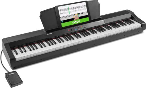 Alesis Recital Grand 88-Key Digital Piano – Full-Size Weighted Keys