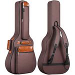 CAHAYA Guitar Bag 40 41 42 Inches 6 Pockets [Upgraded Premium Version] Guitar Case Waterproof Oxford