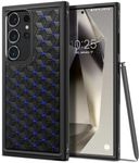 SPIGEN Cryo Armor Case Designed for Samsung Galaxy S24 Ultra Case AirCube Pattern and ArticFlow Tech Heat Absorb Cooling Cover - Cryo Blue