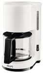 Krups F1830110 Aroma Coffee Maker, 6 Cups, White/Black, 24.6 x 19.4 x 27.8 cm