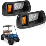 Techlnovat Club Car DS LED Headlight Kit for 1993-UP Gas and Electric Golf Cart