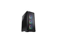 Cougar Archon 2 MESH RGB PC Gaming Case Mid Tower - Mini ITX/Micro ATX/ATX Motherboards Front Mesh & Tempered Glass Side Panel, 315mm GPU Supported, 3X 120mm ARGB Fans Front Pre-Installed, Black