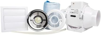 Airflow Aventa 100mm Timer In-Line