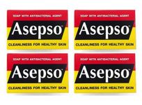 4x Asepso Soap with Antibacterial Agent Cleanliness for Healthy Skin Original Made in Thailand