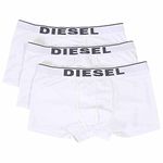 Diesel Men's UMBX-DAMIENTHREEPACK Boxer Briefs, Medium/White, XL, Pack of 3