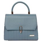 Code by Lifestyle Women Turquise T Blue Synthetic Solid Fashion Handbags_One Size