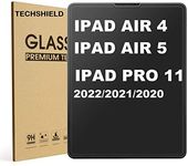 TECHSHIELD Tempered Glass Matte Screen Protector For Ipad Air 4/Air 5 (2020/2022) And Ipad Pro 11 2022/2021/2020/2018 (Transparent)(Case Friendly)