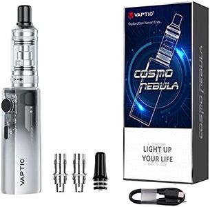 Vaptio Cosmo Nebula Kit con batería de 1500 mAh, kit de inicio de Vape de cigarrillo electrónico de doble bobina Cosmo Sin líquido E Sin nicotina