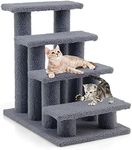 Costway 4-Step Pet Stairs for Cats 