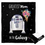 Northwest Star Wars Silk Touch Throw Blanket, 50" x 60", Best Mom in The Galaxy