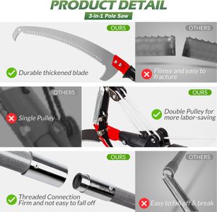 Walensee Extendable Tree Pruner – Telescopic Branch Cutter