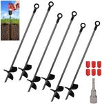 Feeloco 18" Ground Anchors, 6-Pack 