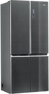 Haier HTF-508DGS7 CUBE 83 SERIE 7 Frigorifero congelatore Combinazione Grigio XL-Slim Line My Switch Zone My Zone e Humidity Zone Daylight Total No Frost Inverter Compressore Volume utile 537