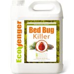 EcoRaider Bed Bug Killer Spray 3.78 Liter (Refill), Green + Non-toxic, 100% Kill + Extended Protection, 1 Gallon