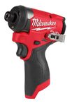 MILWAUKEE - M12 FUEL 12V Lithium-Ion Brushless Cordless 1/4 in. Hex Impact Driver (Tool-Only) - 3453-20