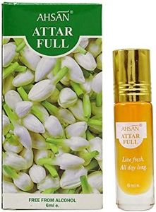 Ahsan Jasmine Fresh Natural Fragrance Perfume Attar Full Live Fresh - 6 ml