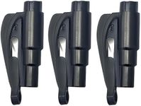 Wozugoy Emergency Keychain Car Escape Tool, 2-in-1 Seatbelt Cutter and Window Breaker, Applicable to 96% Cars Family Pack of 3 Black