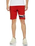 U.S. Polo Assn. Men's Boyfriend Shorts (Udsrts3010_Red_34)