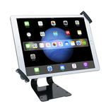 CTA Digital PAD-ATGSL Adjustable Anti-Theft Security Grip and Stand for iPad Pro and Large Tablets, 9.7-13-Inch