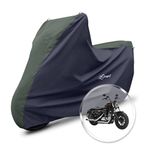 Neodrift 'SuperMax' Bike Cover Suitable for Harley Davidson Forty Eight (All-Weather Motorcycle Protection, Water & UV Resistant, Dustproof, Windproof) (Colour: L.Green - Black)