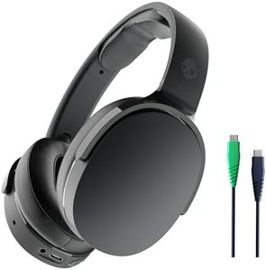 Skullcandy Hesh Evo Over-Ear Wireless Headphones, 36 Hr Battery, Microphone, Works with iPhone Android and Bluetooth Devices - True Black