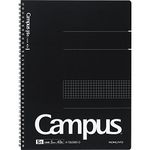 Kokuyo Campus Notebook Grid Ruled Twin Ring A4 40 Sheets scan -T223S5-D