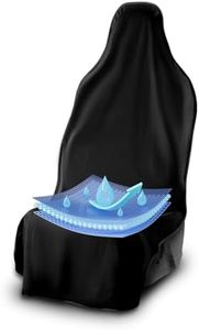 Waterproof SeatShield UltraSport Front Seat Cover - Waterproof Car Seat Cover, Black