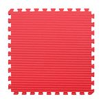 IncStores - Tatami Foam Tiles (Red/Blue, 25 Tiles) - Extra thick mats perfect for martial arts, MMA, lightweight home gyms, p90x, gymnastics, yoga, cardio, aerobic, and exercises